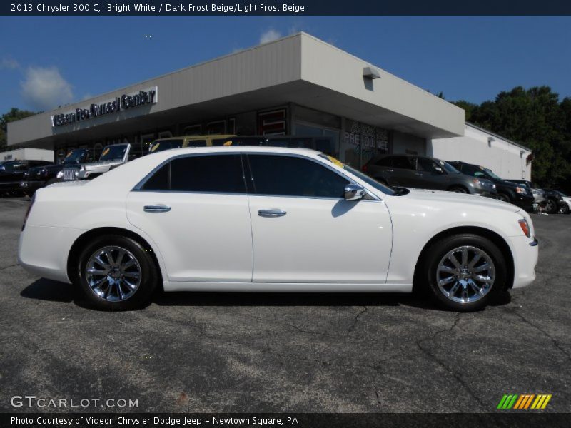 Bright White / Dark Frost Beige/Light Frost Beige 2013 Chrysler 300 C