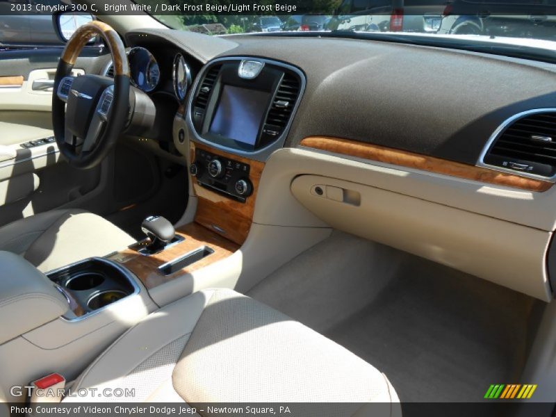 Bright White / Dark Frost Beige/Light Frost Beige 2013 Chrysler 300 C