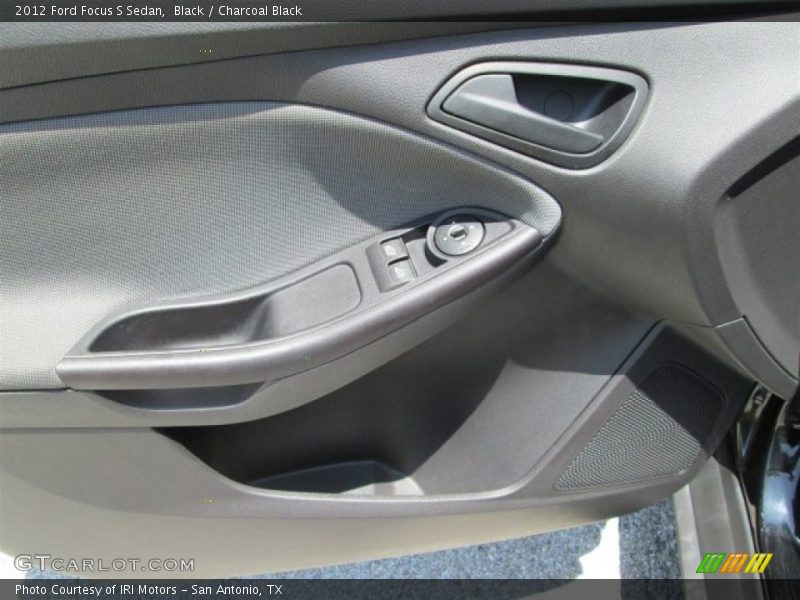Black / Charcoal Black 2012 Ford Focus S Sedan