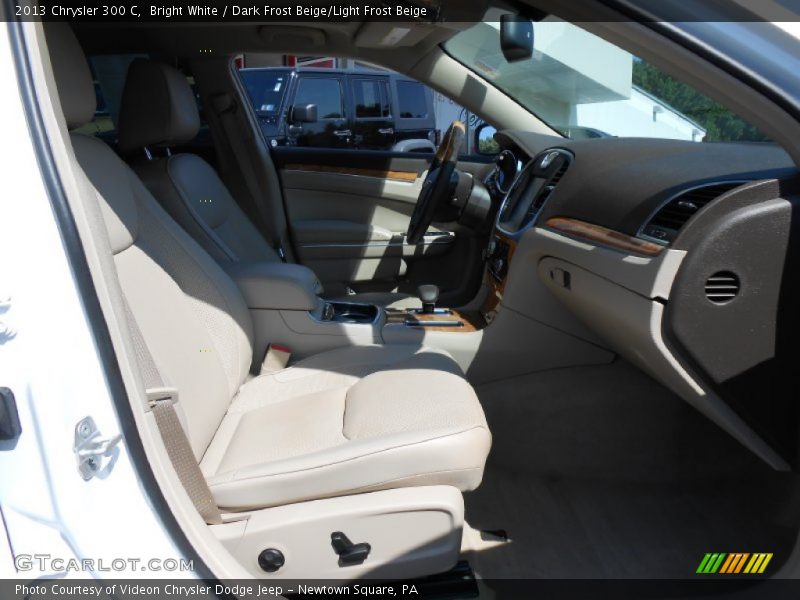 Bright White / Dark Frost Beige/Light Frost Beige 2013 Chrysler 300 C