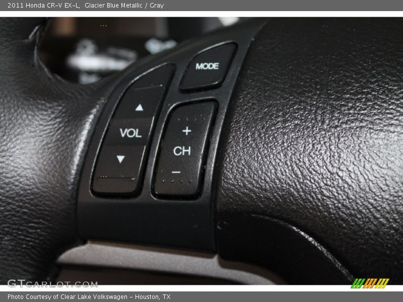 Glacier Blue Metallic / Gray 2011 Honda CR-V EX-L