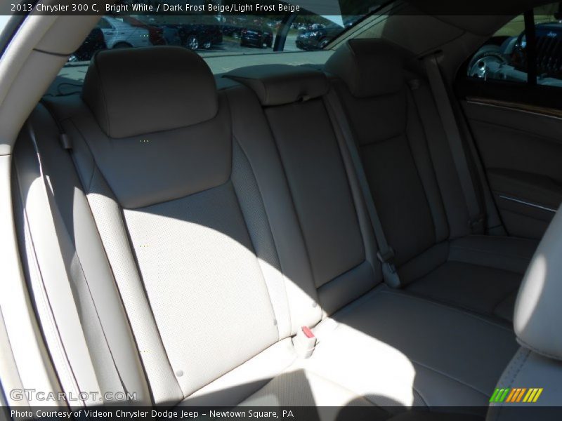 Bright White / Dark Frost Beige/Light Frost Beige 2013 Chrysler 300 C
