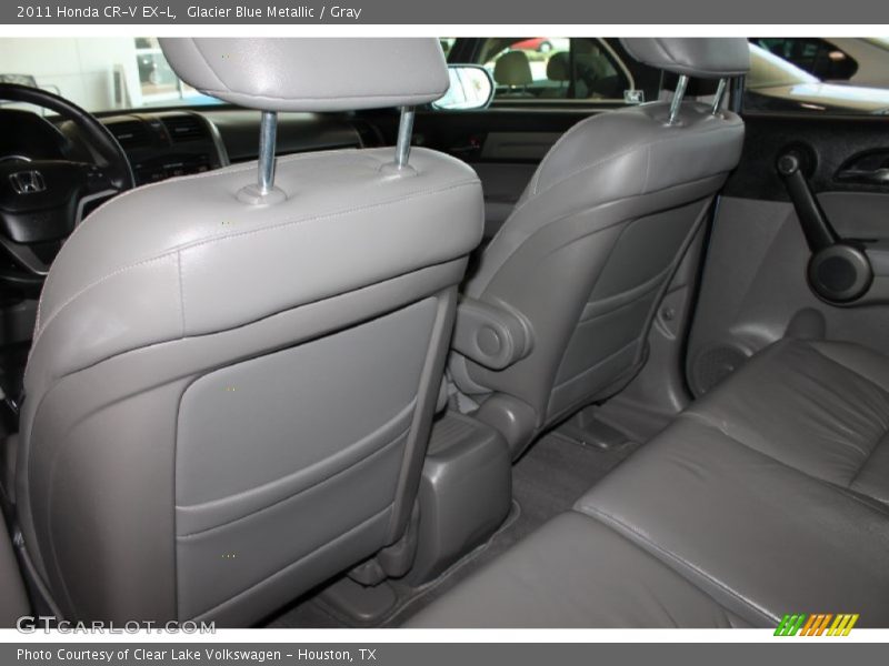Glacier Blue Metallic / Gray 2011 Honda CR-V EX-L
