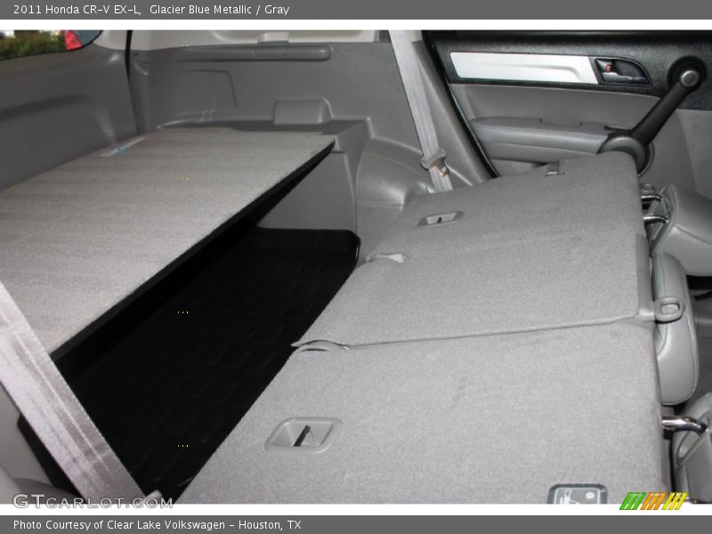 Glacier Blue Metallic / Gray 2011 Honda CR-V EX-L
