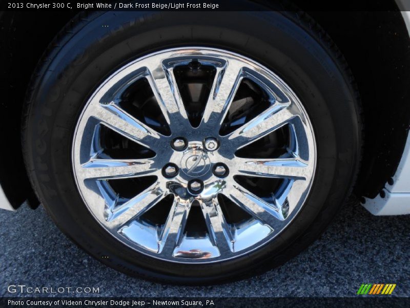 Bright White / Dark Frost Beige/Light Frost Beige 2013 Chrysler 300 C