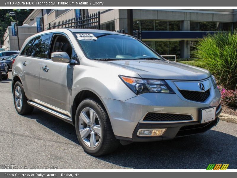 Palladium Metallic / Ebony 2010 Acura MDX Technology