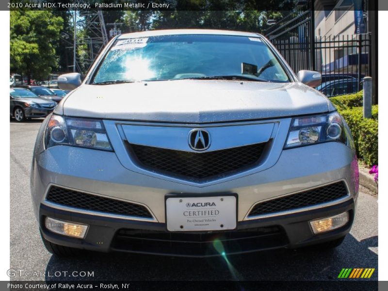 Palladium Metallic / Ebony 2010 Acura MDX Technology