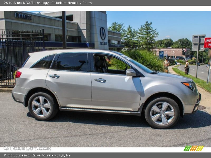 Palladium Metallic / Ebony 2010 Acura MDX Technology