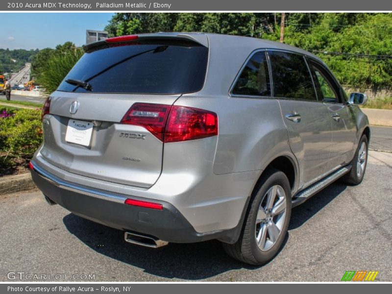 Palladium Metallic / Ebony 2010 Acura MDX Technology