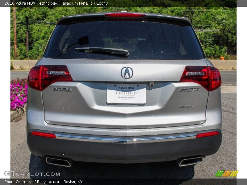 Palladium Metallic / Ebony 2010 Acura MDX Technology