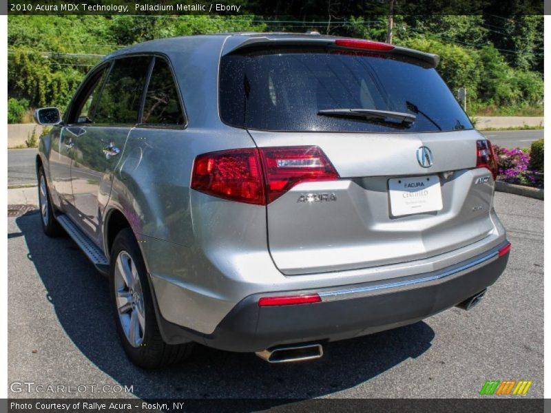 Palladium Metallic / Ebony 2010 Acura MDX Technology