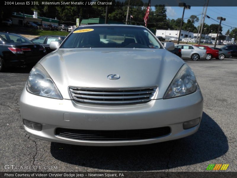 Millennium Silver Metallic / Light Charcoal 2004 Lexus ES 330