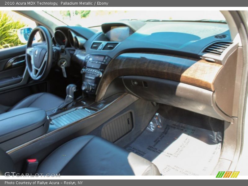 Palladium Metallic / Ebony 2010 Acura MDX Technology