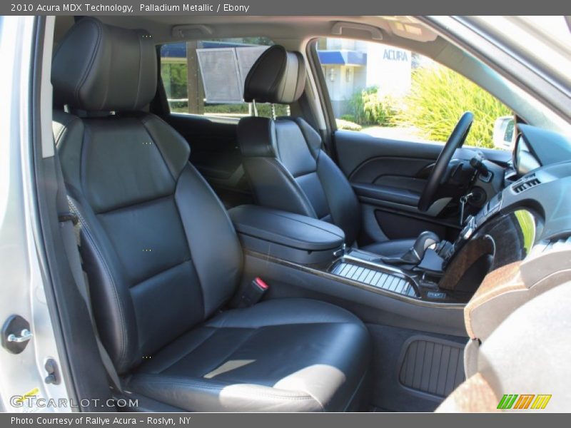 Palladium Metallic / Ebony 2010 Acura MDX Technology