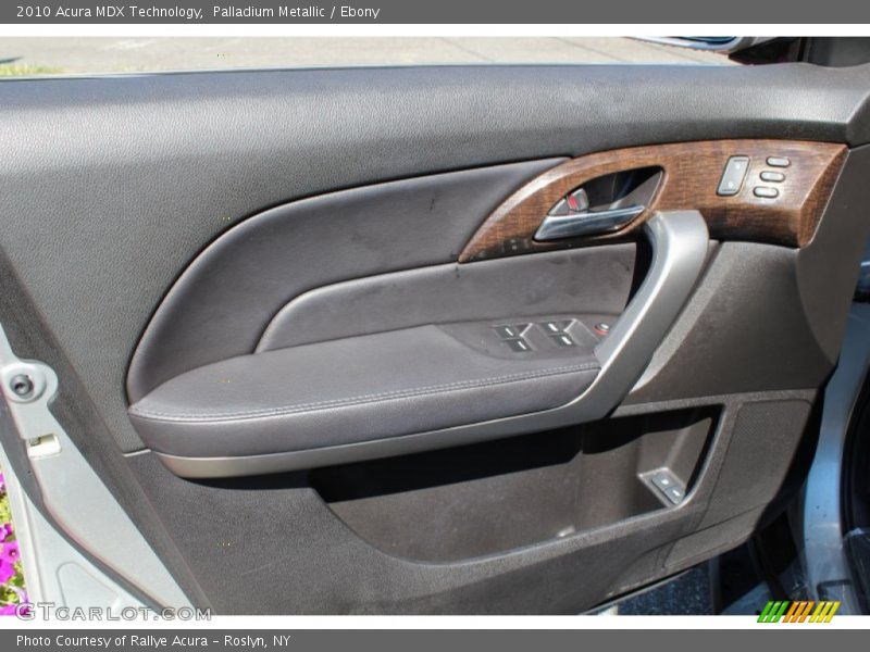 Palladium Metallic / Ebony 2010 Acura MDX Technology