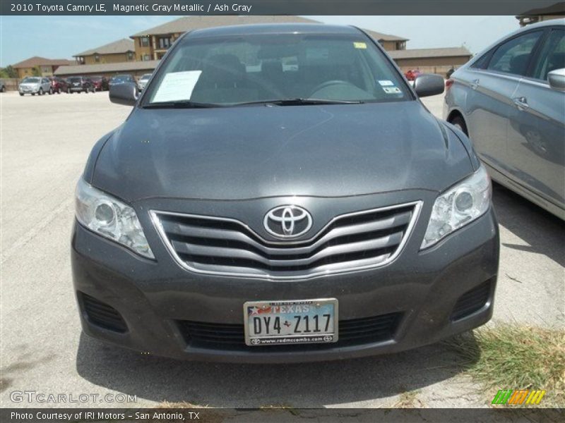 Magnetic Gray Metallic / Ash Gray 2010 Toyota Camry LE