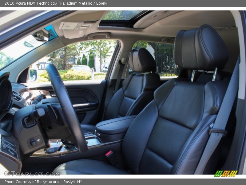 Palladium Metallic / Ebony 2010 Acura MDX Technology