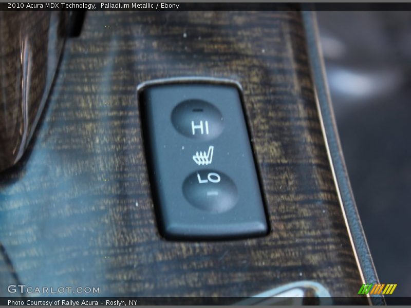 Palladium Metallic / Ebony 2010 Acura MDX Technology