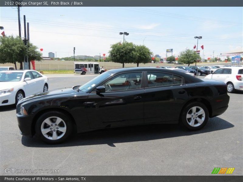 Pitch Black / Black 2012 Dodge Charger SE