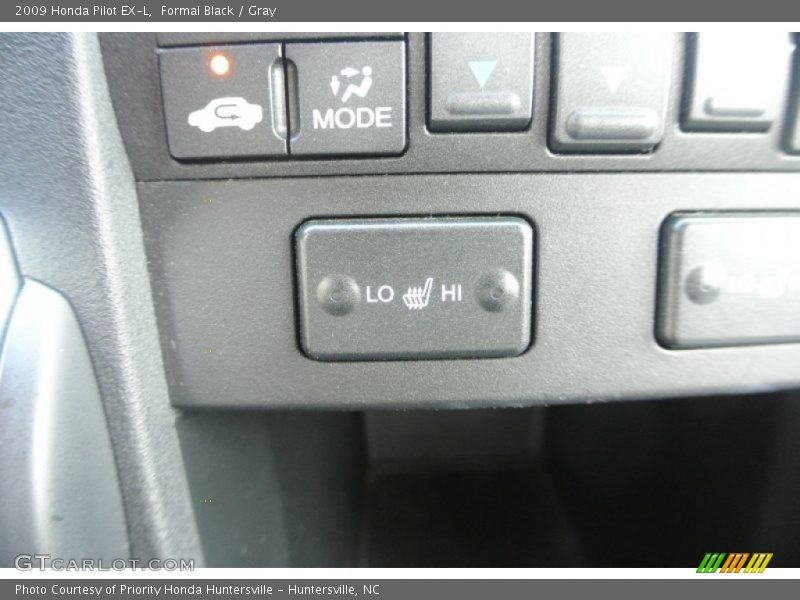Formal Black / Gray 2009 Honda Pilot EX-L