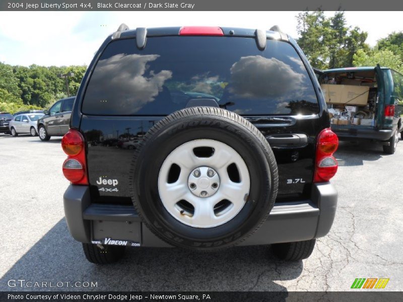 Black Clearcoat / Dark Slate Gray 2004 Jeep Liberty Sport 4x4