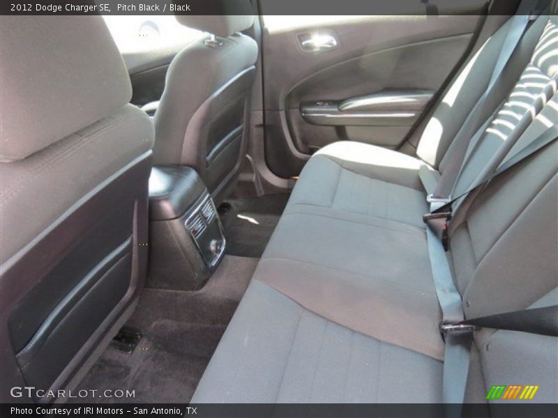 Pitch Black / Black 2012 Dodge Charger SE