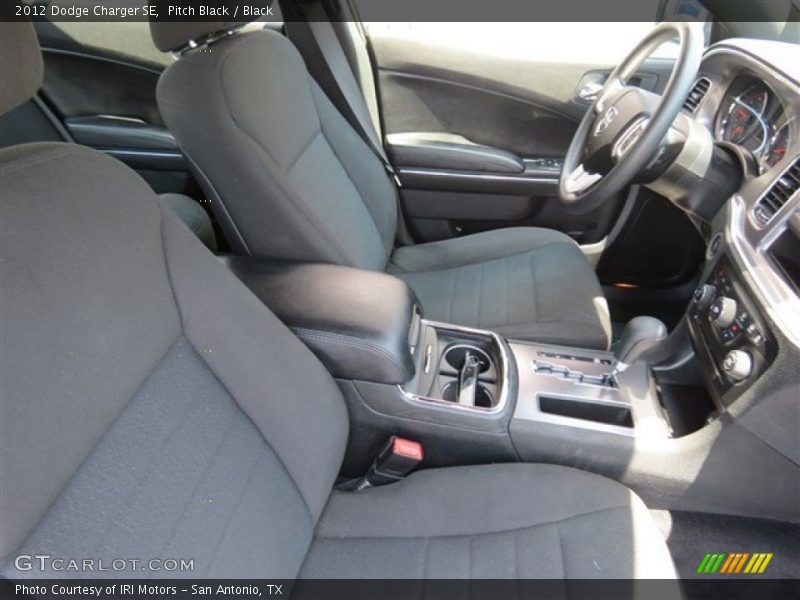 Pitch Black / Black 2012 Dodge Charger SE