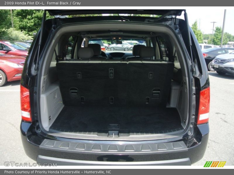 Formal Black / Gray 2009 Honda Pilot EX-L