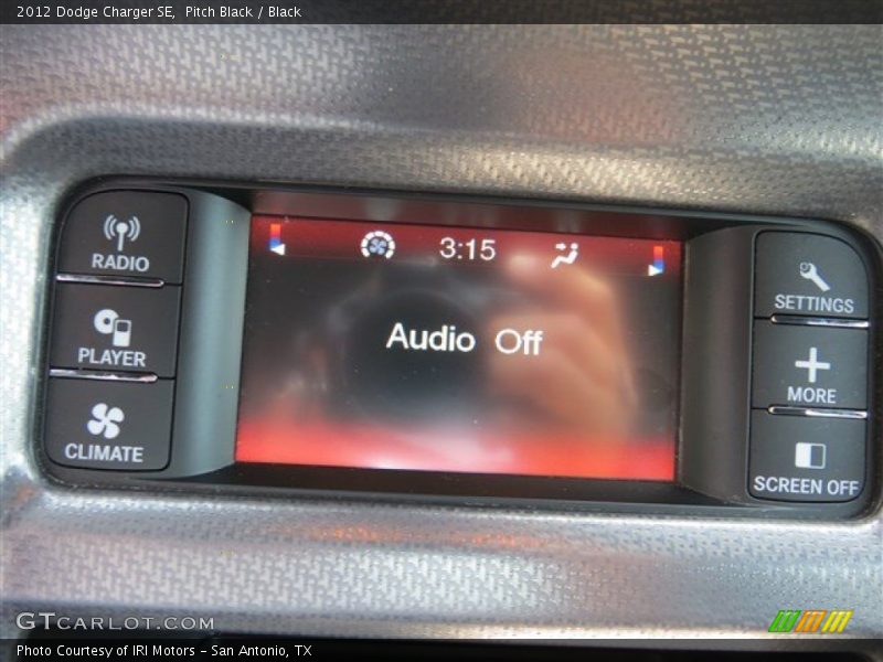 Pitch Black / Black 2012 Dodge Charger SE