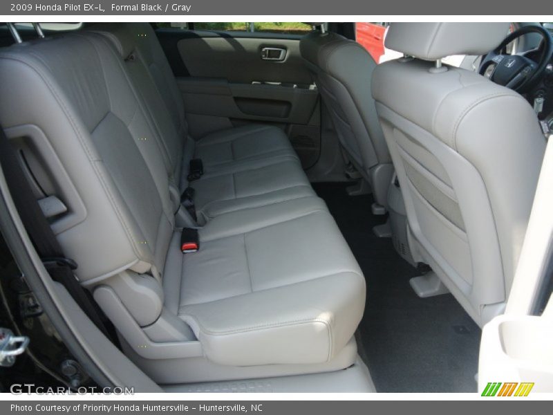 Formal Black / Gray 2009 Honda Pilot EX-L