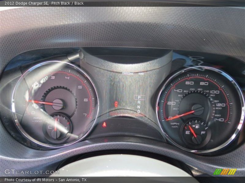 Pitch Black / Black 2012 Dodge Charger SE