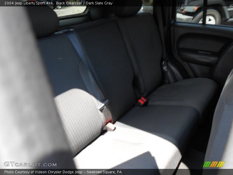 Black Clearcoat / Dark Slate Gray 2004 Jeep Liberty Sport 4x4