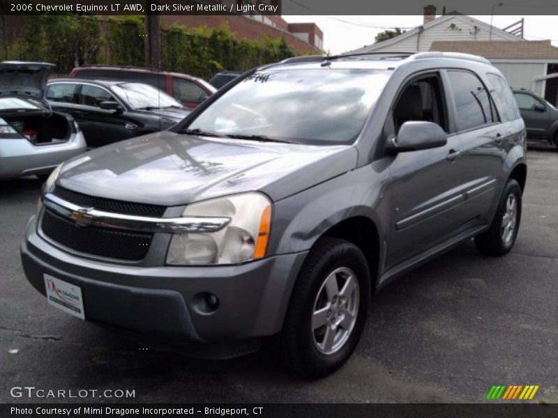 Dark Silver Metallic / Light Gray 2006 Chevrolet Equinox LT AWD