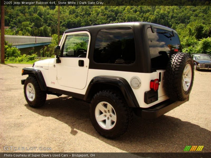 Stone White / Dark Slate Gray 2005 Jeep Wrangler Rubicon 4x4