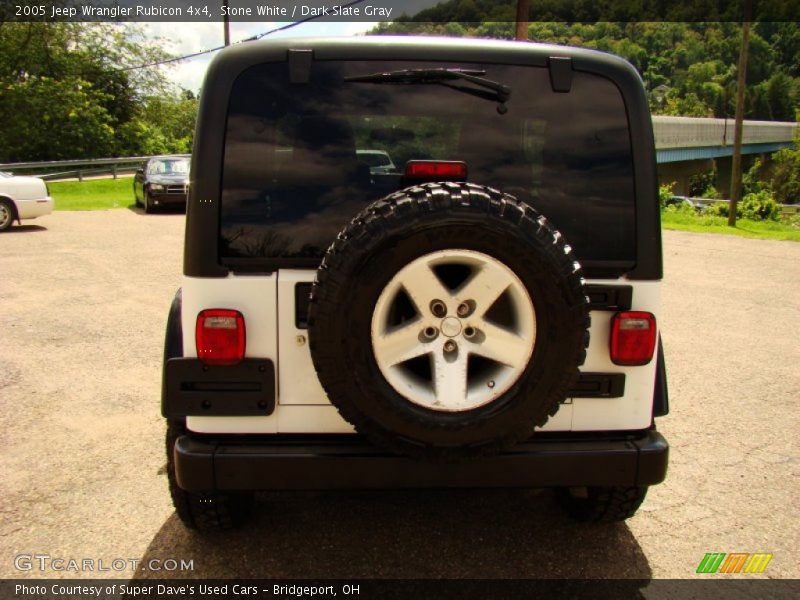 Stone White / Dark Slate Gray 2005 Jeep Wrangler Rubicon 4x4