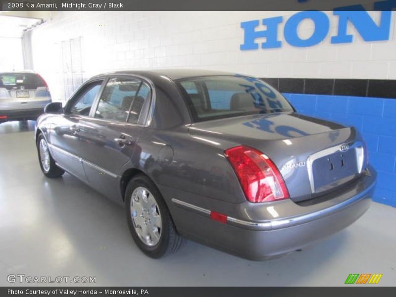 Midnight Gray / Black 2008 Kia Amanti