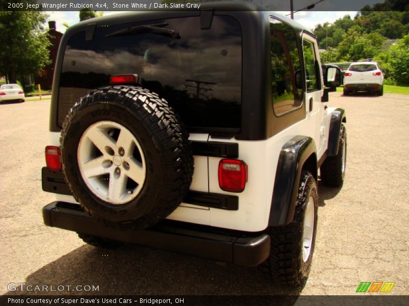 Stone White / Dark Slate Gray 2005 Jeep Wrangler Rubicon 4x4