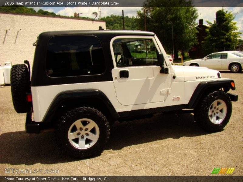 Stone White / Dark Slate Gray 2005 Jeep Wrangler Rubicon 4x4