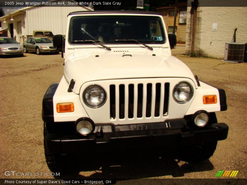 Stone White / Dark Slate Gray 2005 Jeep Wrangler Rubicon 4x4