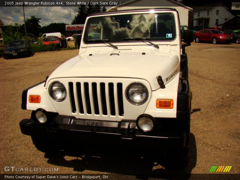 Stone White / Dark Slate Gray 2005 Jeep Wrangler Rubicon 4x4
