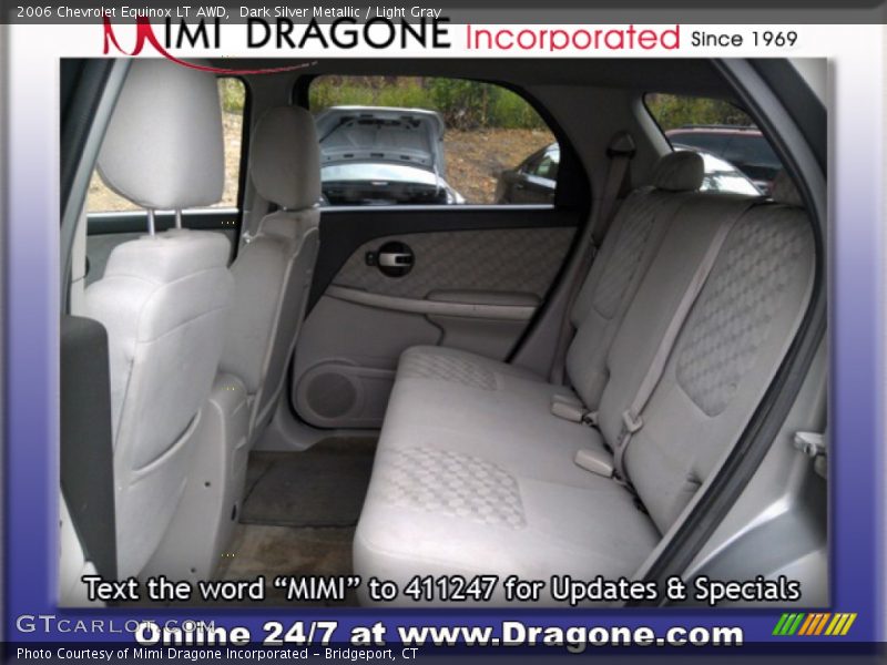 Dark Silver Metallic / Light Gray 2006 Chevrolet Equinox LT AWD