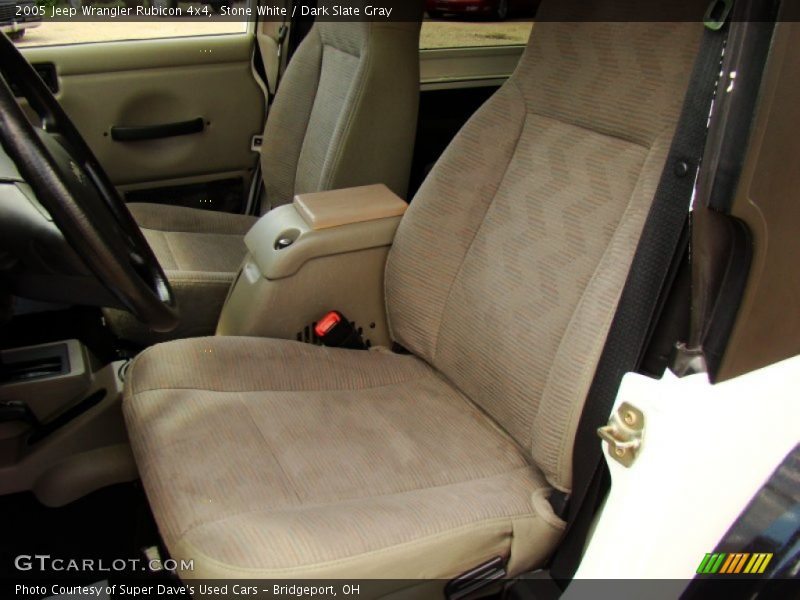 Stone White / Dark Slate Gray 2005 Jeep Wrangler Rubicon 4x4
