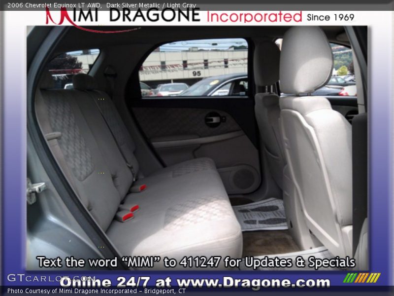 Dark Silver Metallic / Light Gray 2006 Chevrolet Equinox LT AWD