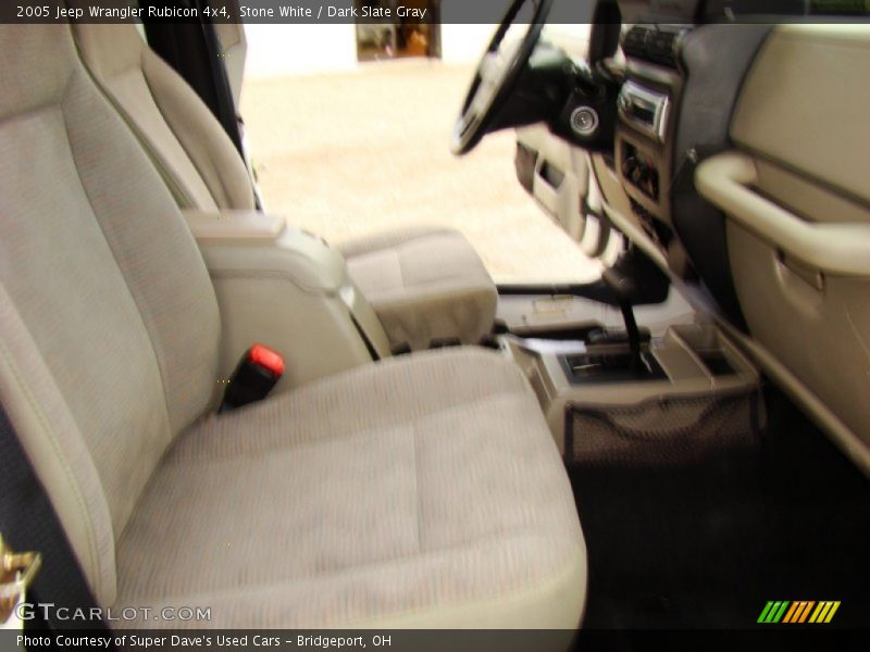Stone White / Dark Slate Gray 2005 Jeep Wrangler Rubicon 4x4