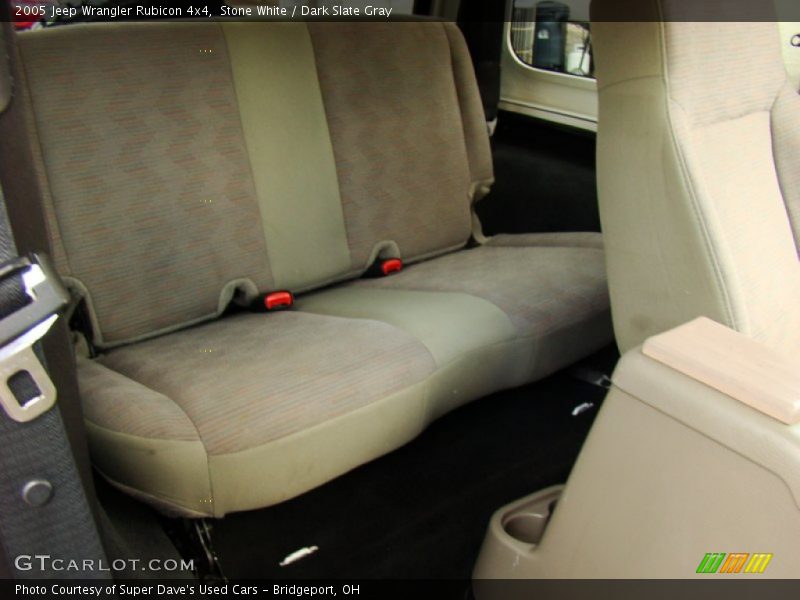 Stone White / Dark Slate Gray 2005 Jeep Wrangler Rubicon 4x4