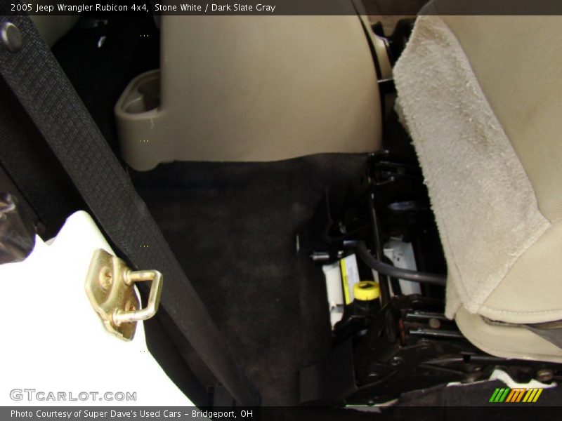 Stone White / Dark Slate Gray 2005 Jeep Wrangler Rubicon 4x4