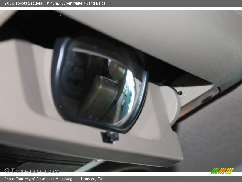 Super White / Sand Beige 2008 Toyota Sequoia Platinum