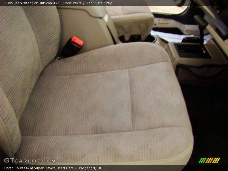 Stone White / Dark Slate Gray 2005 Jeep Wrangler Rubicon 4x4
