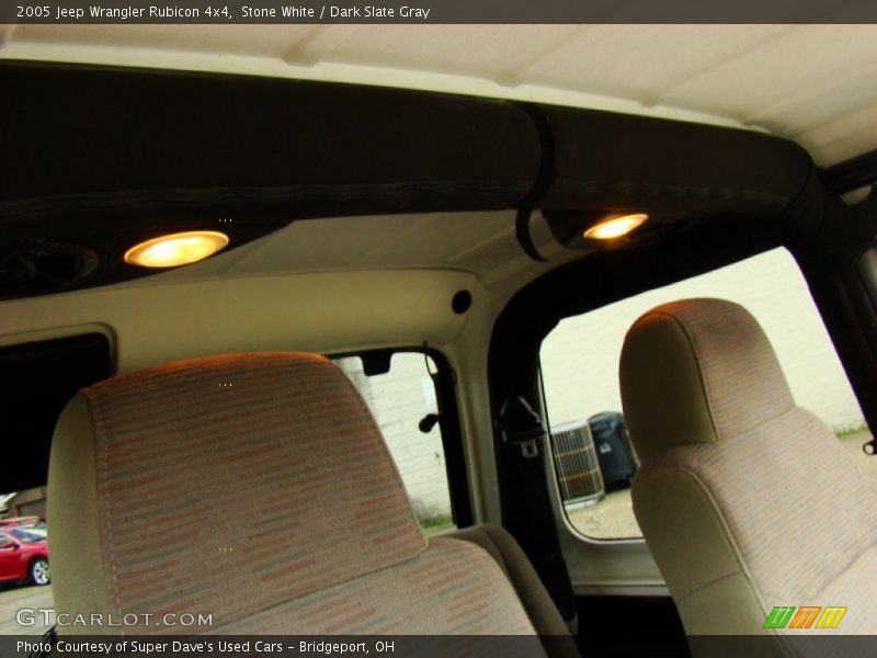 Stone White / Dark Slate Gray 2005 Jeep Wrangler Rubicon 4x4