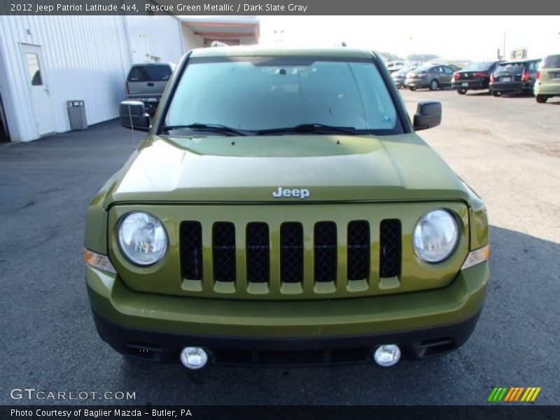 Rescue Green Metallic / Dark Slate Gray 2012 Jeep Patriot Latitude 4x4